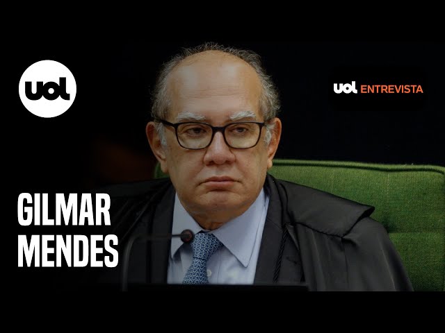 Gilmar Mendes ao vivo: Bolsonaro e TSE, Zanin e Lula, Fux, STF, Sergio Moro | UOL Entrevista