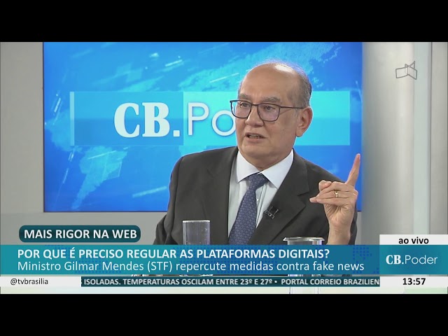 ENTREVISTA COM GILMAR MENDES, MINISTRO DO STF | CB.PODER | 12/05/2023